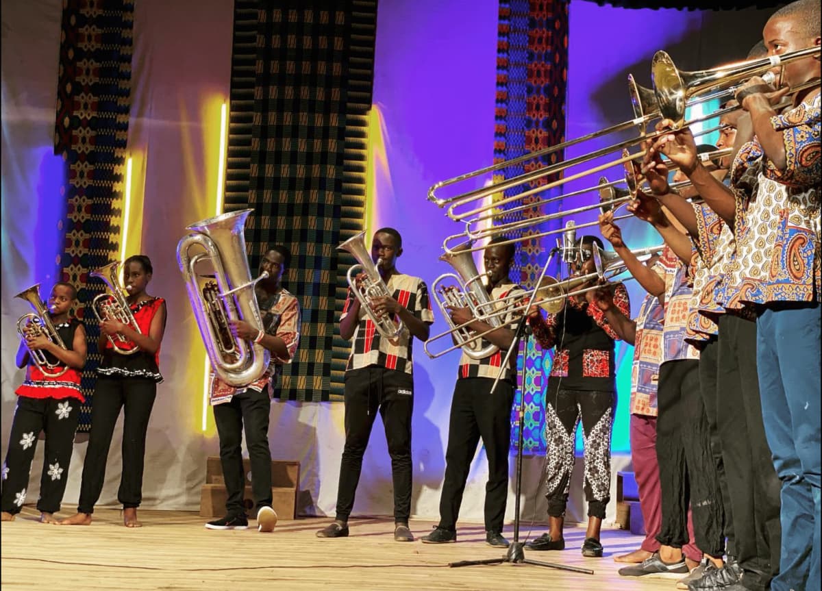 stringat Tender Talents Theater in Uganda